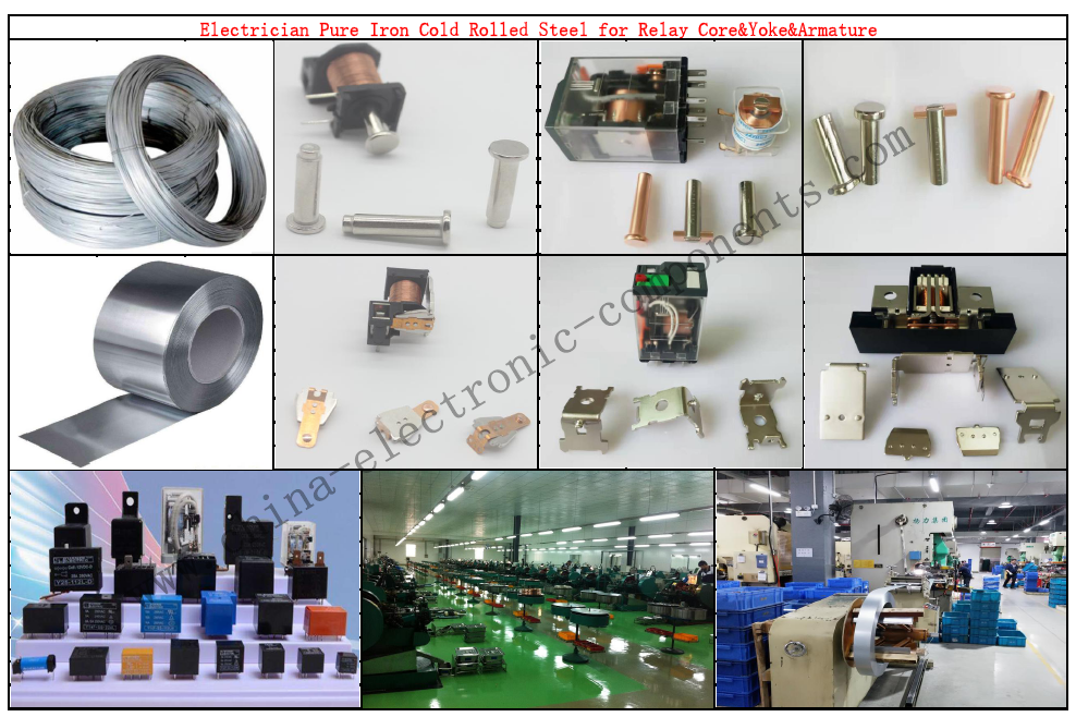 Electrician Pure Iron Cold Rolled Steel for Relay Core&Yoke&Armature.png