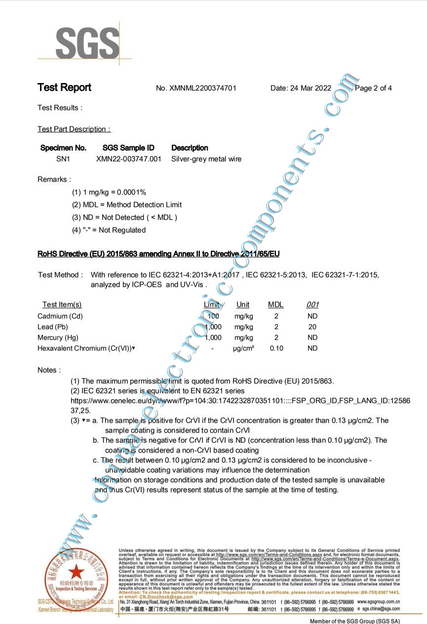 Screw Terminal Material Hot Rolled Wire Rod for Cold Heading (ML08AL) REACH report.jpg