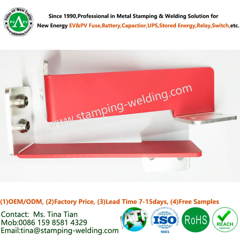 Epoxy Power Coating Insulated Busbars with Nuts.jpg