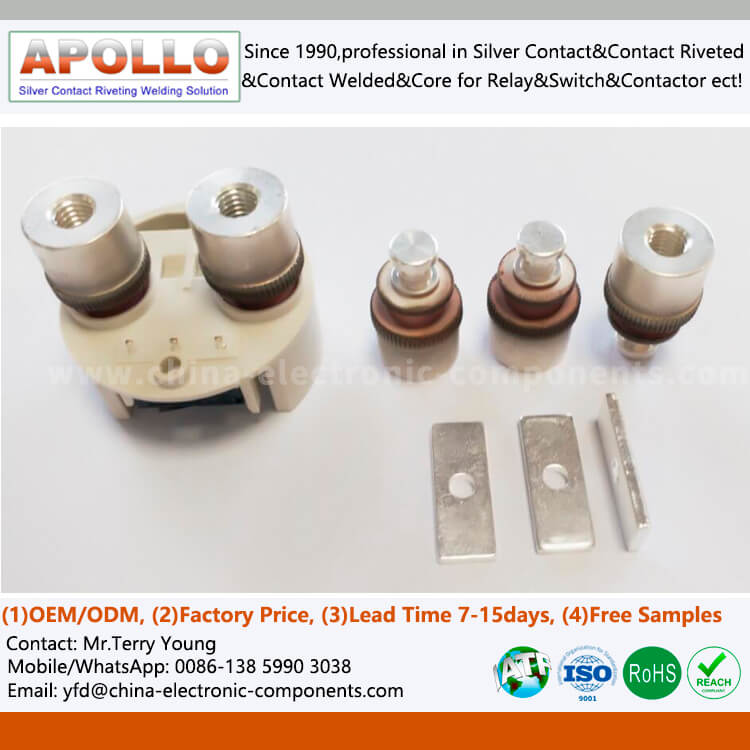 New Energy Vehicle High Voltage DC Contactor Copper CNC Parts.jpg