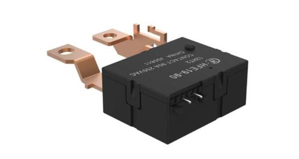 The structure of the magnetic latching relay