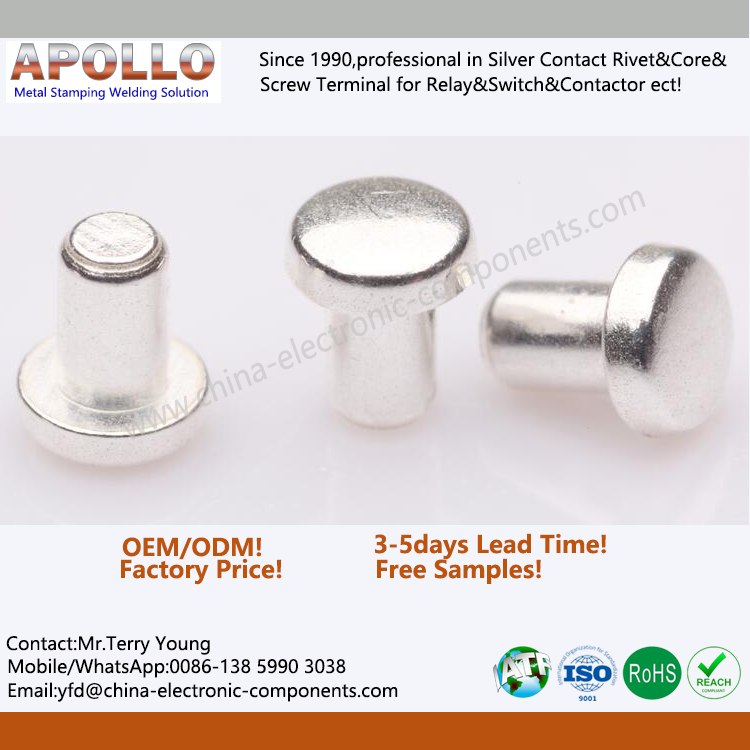 Monometal Contact Rivet