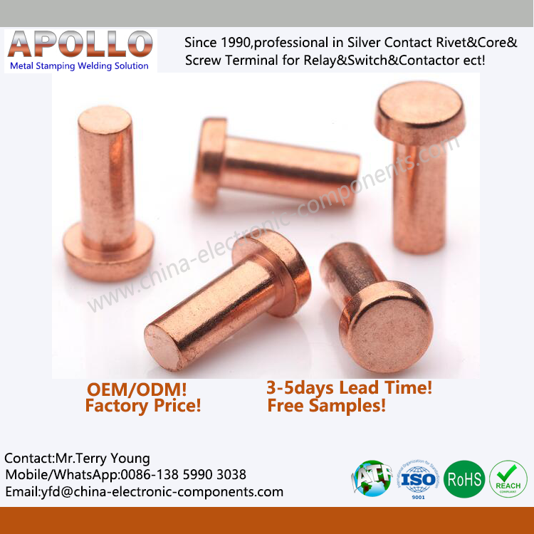 Copper Electrical Contacts