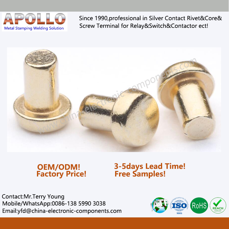 Gold Plated Electrical Contacts