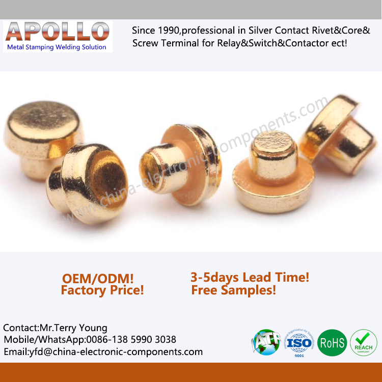 Gold Flash Plating Contacts