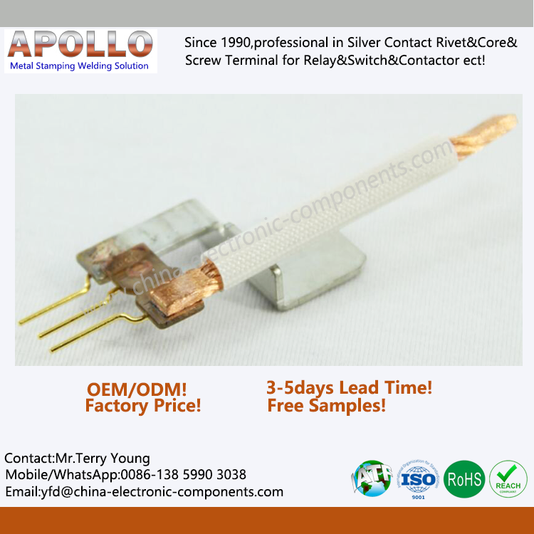 Braze Welding Shunt Resistance for Energy Meter