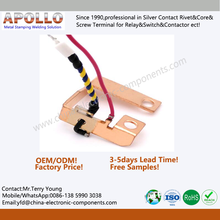 Customizable Copper Manganin Shunt Resistor