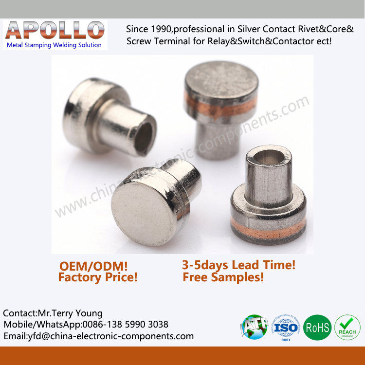 ≥99.95% Pure Tungsten Contact