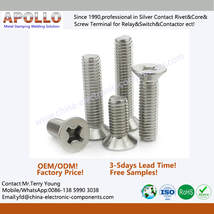 Countersunk Flat Head Screws