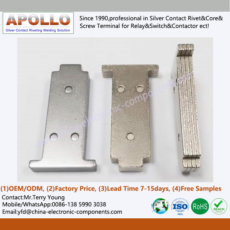 Square Laminated Core for New Energy High Voltage DC Relay