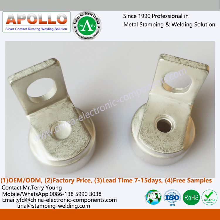 Copper Cap and L-Type Termial For EV Fuse