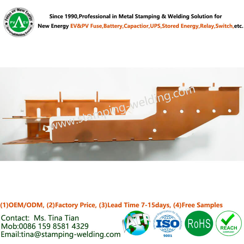 EV BusBar with PET Insulating Paper