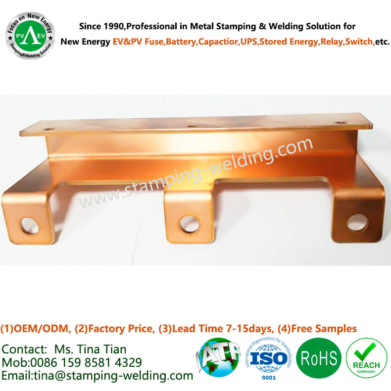 Automotive Busbar Bare Copper