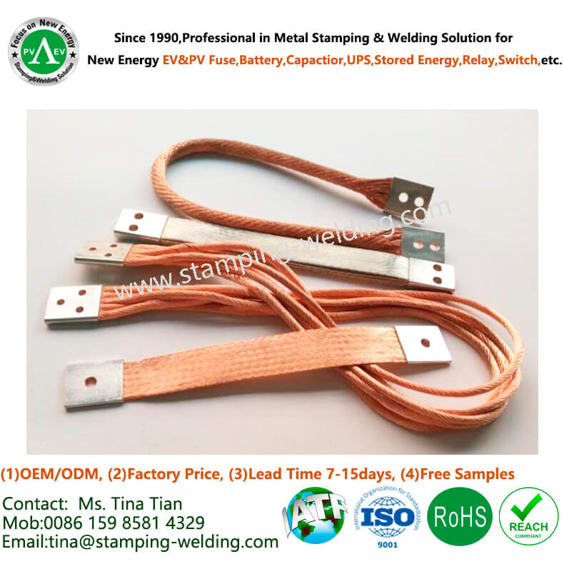 Flexible Busbars with Metal Terminal