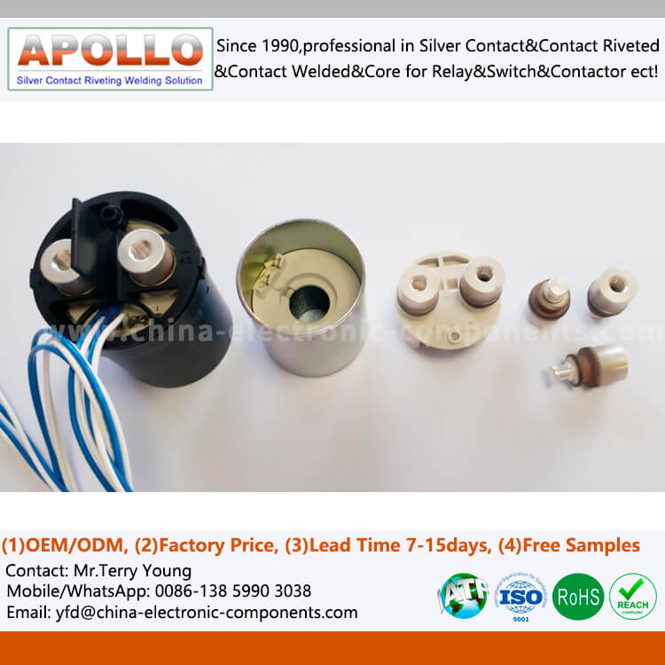 New Energy High Voltage Relay Copper Terminal Machining Part